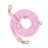 Rainbow Woven Double Dog Leash