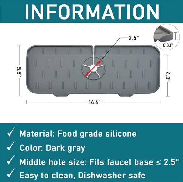 O1CN01sikW8m2Dbg0QCNG3x_2815608628-0-cib.jpg Silicone Faucet Splash Guard Pad