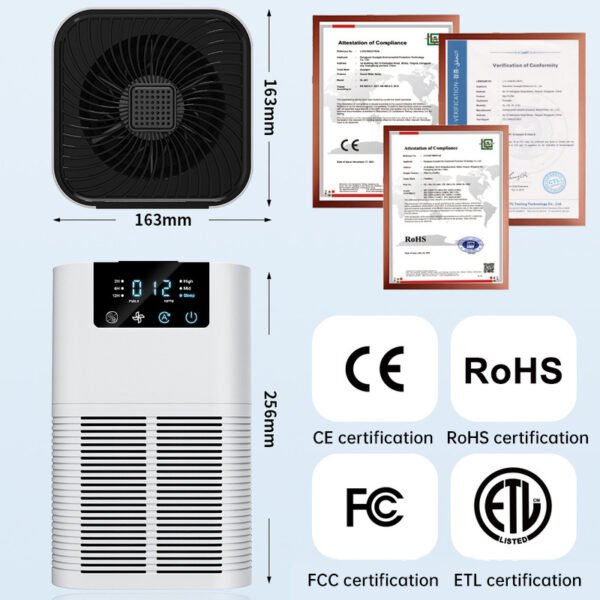 555247652 Negative Ion Desktop Air Purifier