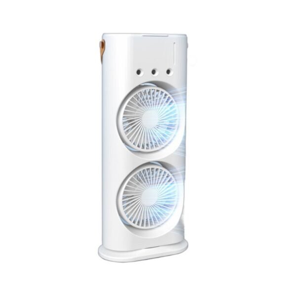 555247688 Rechargeable Portable Mini Fan with Spray Cooling