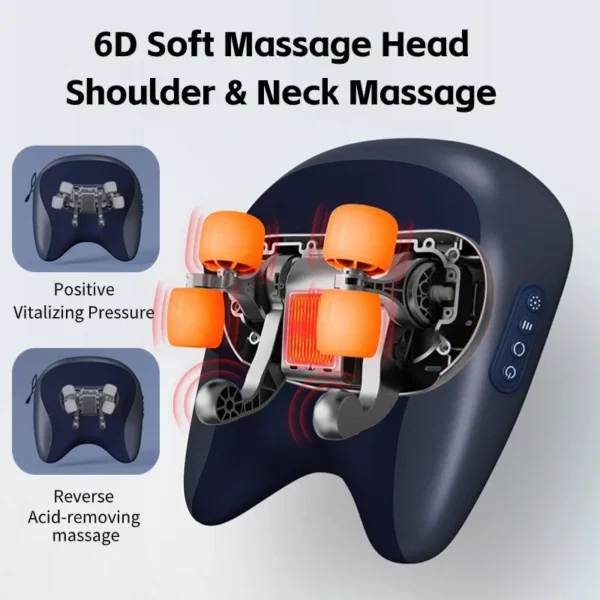 555247705 Wireless Heating Neck & Shoulder Massager
