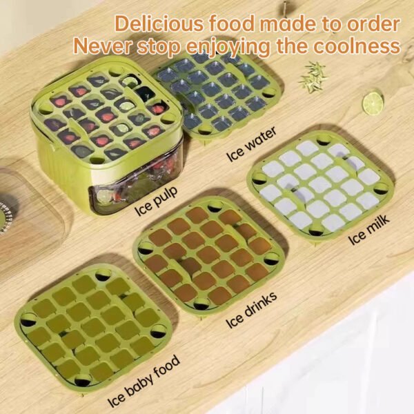 50-Grid Food-Grade Ice Maker Set