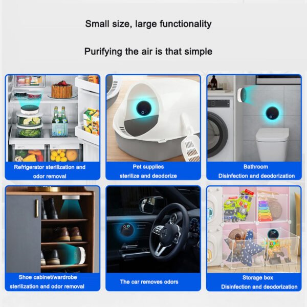 555247768 Portable Air Purifier & Deodorizer
