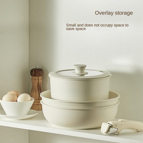 555251208 Detachable Non-Stick Cookware Set