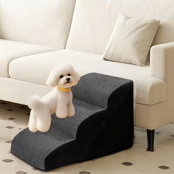 555378204 Multi-Step Washable Pet Stairs Ramp