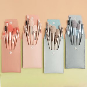 1 Premium Mini 8pcs Travel Brush Set