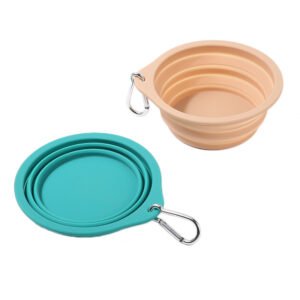 1 Multi-Functional Portable Silicone Pet Bowl