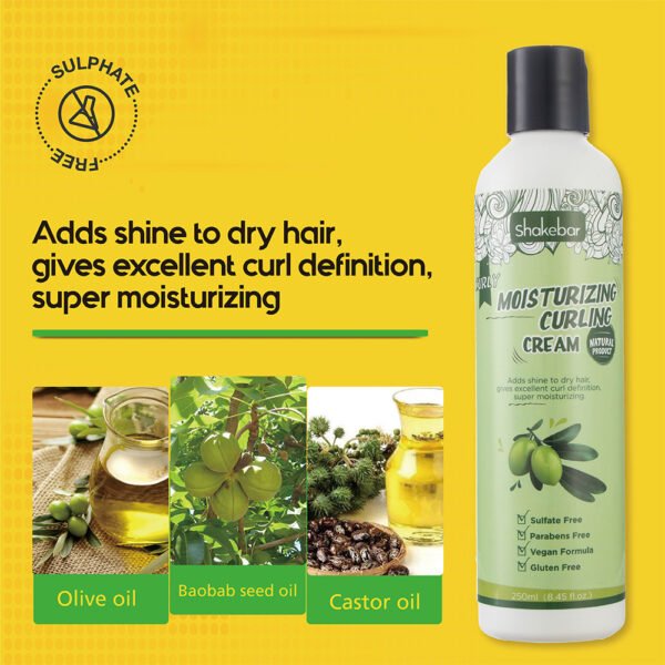 2 SHAKEBAR Private Label Curl Defining Cream