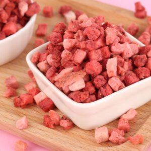 4 Freeze-Dried Strawberry Dices Bulk