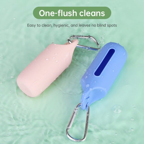 555378447 Portable Silicone Dog Poop Bag Holder