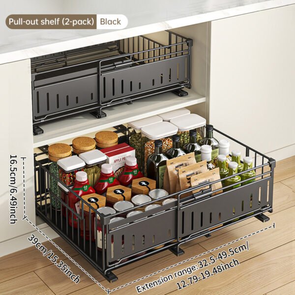 558505780 Telescopic Kitchen Drawer Organizer