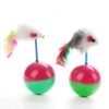555378228 Feathered Sisal Cat Scratching Ball