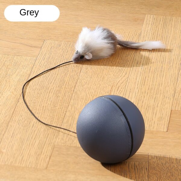 555378266 Automatic Electric Cat Teaser Ball Toy