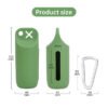 555378451 Portable Silicone Dog Poop Bag Holder