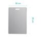 558505809 Double-Sided Stainless Steel Cutting Board