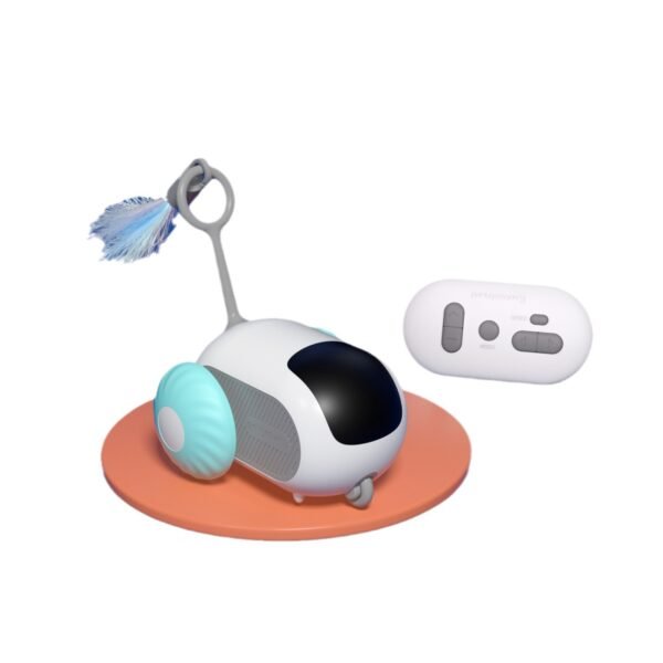 Smart Autonomous Pet Teaser Car Toy