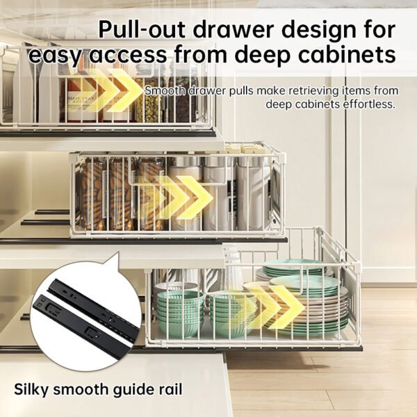 558505789 Telescopic Kitchen Drawer Organizer