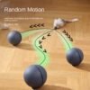 555378261 Automatic Electric Cat Teaser Ball Toy
