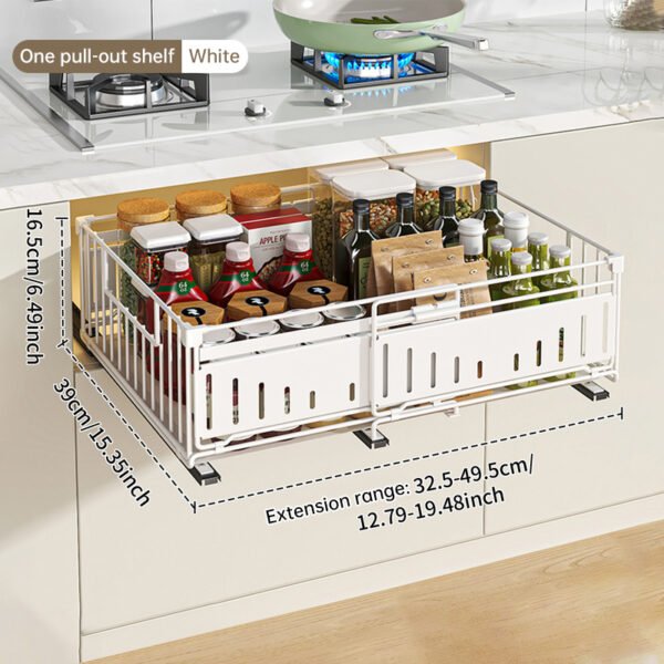 558505783 Telescopic Kitchen Drawer Organizer