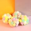 555378221 Feathered Sisal Cat Scratching Ball