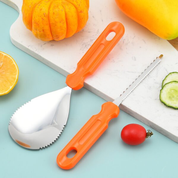 562362923 Stainless Steel Fruit Platter Carving Pottery Tool Set