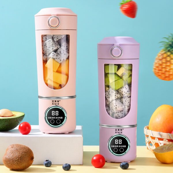Portable USB-Charging Juicer & Ice Crusher Cup