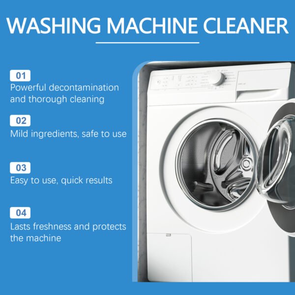 Jakehoe Washing Machine Cleaning & Deodorizing Powder