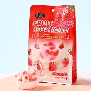 6 Assorted Sour Chewy Fruit Juice Candies