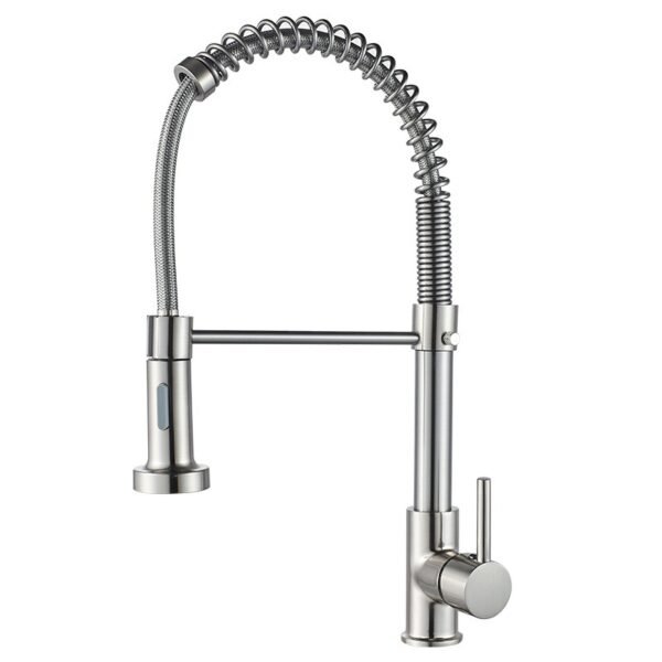 Rotatable Copper Dual-Temp Kitchen Faucet