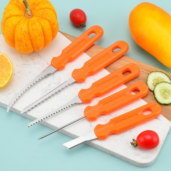 562362922 Stainless Steel Fruit Platter Carving Pottery Tool Set