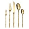 Titanium-Plated Stainless Steel Cutlery Set