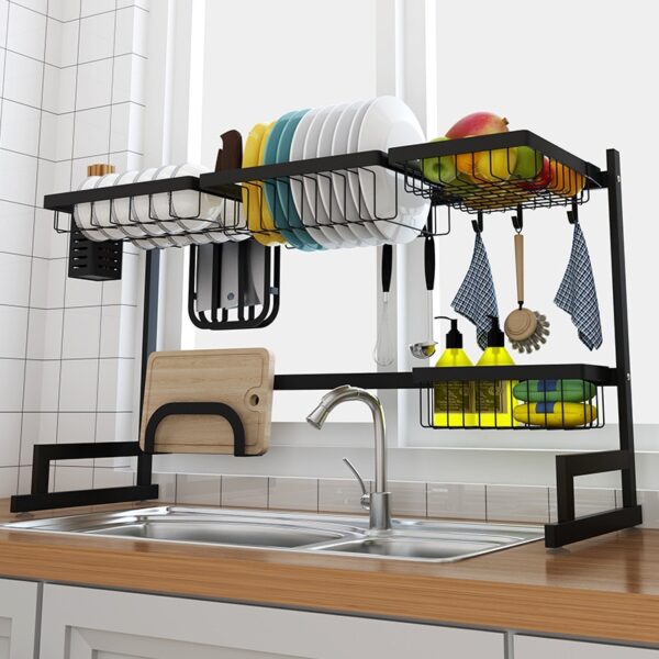 562720285 Stainless Steel Kitchen Dish Rack