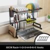 562720288 Stainless Steel Kitchen Dish Rack