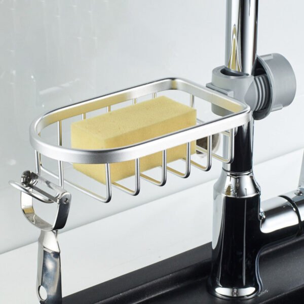 562720318 Sponge Drain Hanging Basket Sink Storage Rack