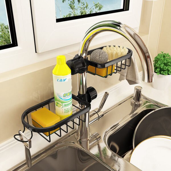 562720315 Sponge Drain Hanging Basket Sink Storage Rack