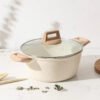 562362591 Non-Stick Marble Granite Coated Cookware Set