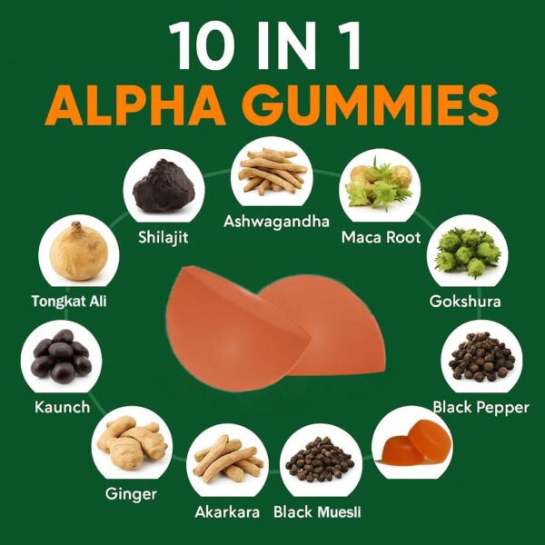 10 IN 1 ALPHA GUMMIES