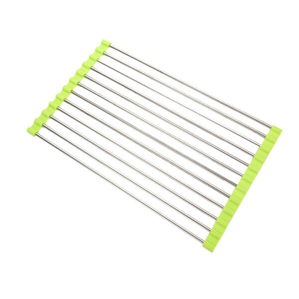 Stainless Steel Roll Up Dish Drying Rack