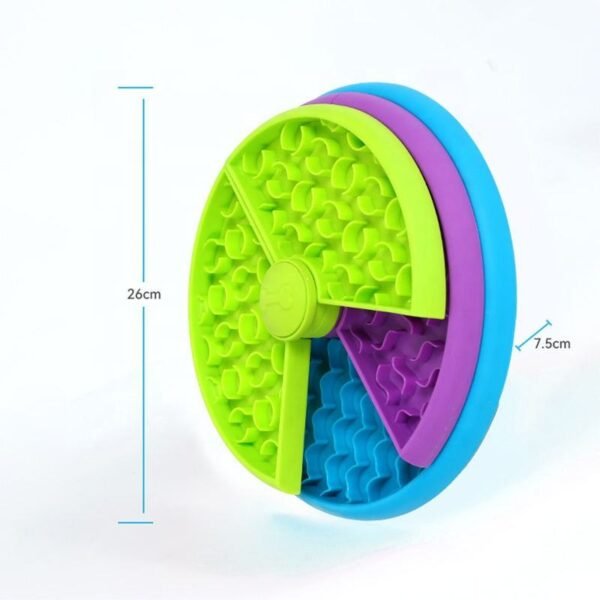 Pet slow food bowl