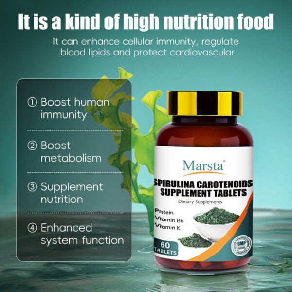 564765519 Spirulina Radish Supplement Tablets
