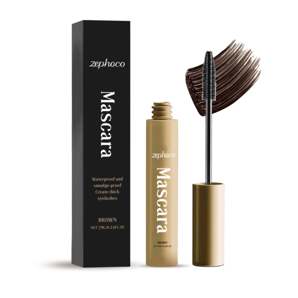 563675575 Waterproof Brown Lengthening Mascara