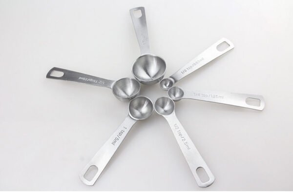 5b7f44db2174bbe27cbf0a917bd97eb0.jpg Stainless Steel Kitchen Seasoning Measuring Spoons