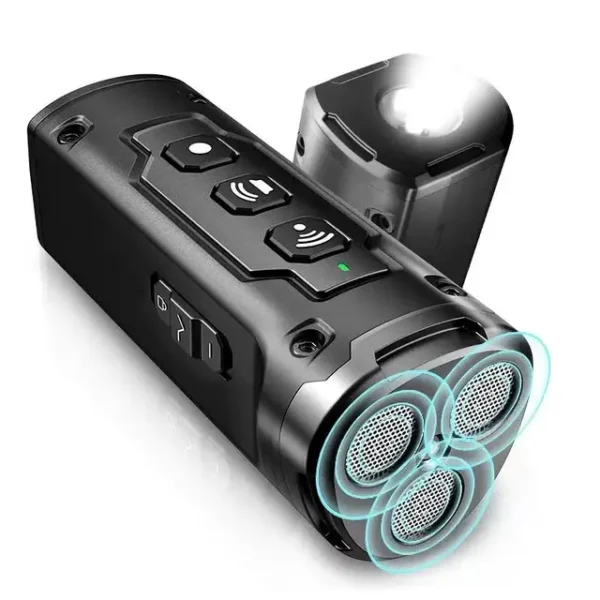 564594076 Rechargeable Anti Dog Bark Deterrent Device With LED Flashlight