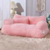 564594042 Comfortable Plush Puppy Bed Pet Supplies