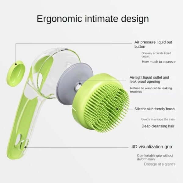 564594108 Silicone Massage Shower Tool for Pets