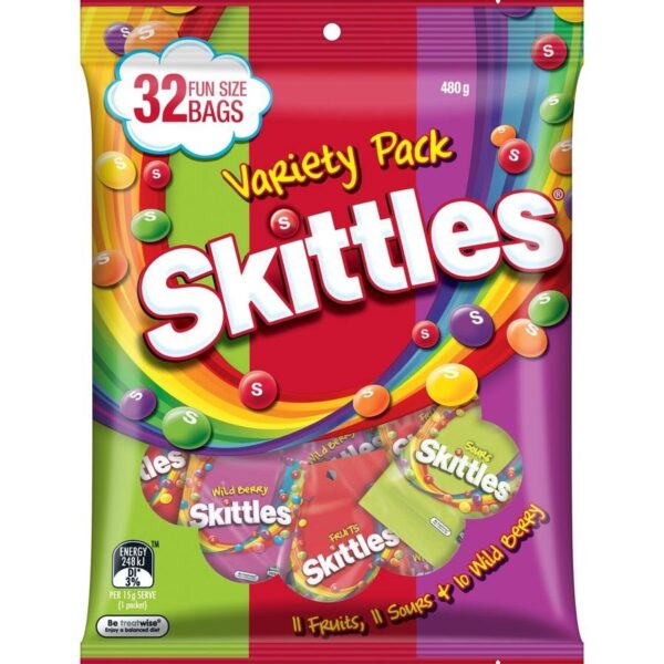 Abfe4c01f386443eaaf01aee916a88cb7c Skittles Chewy Lollies Variety Party Bag