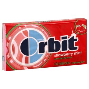 Afc57aff07cac45f7a30b7f4669325393j Orbit Strawberry Mint Sugarfree Chewing Gum