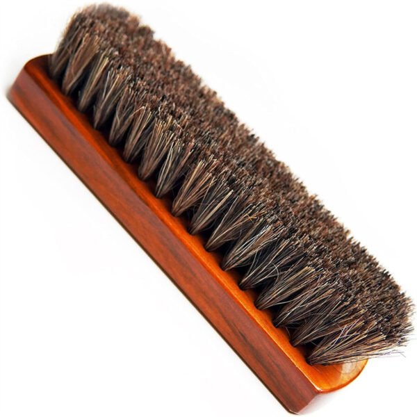Wood Horsehair Shoe Brush