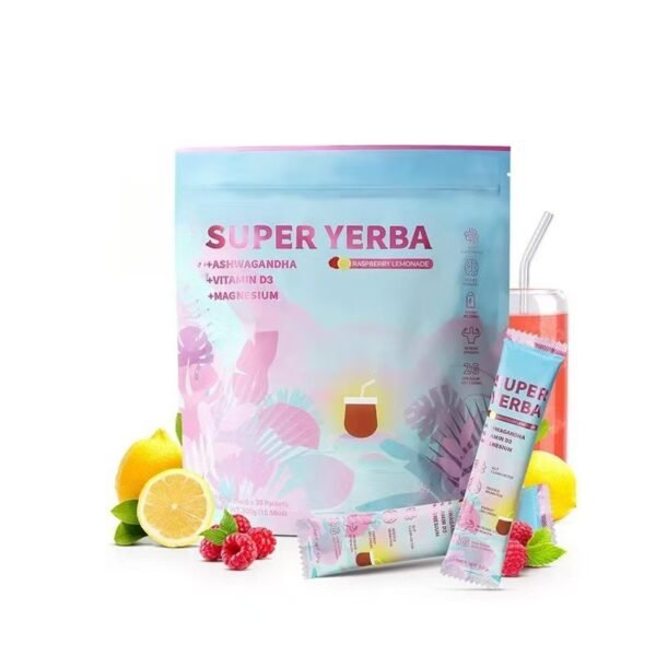 564643702 Probiotic Instant Yerba Mate Electrolyte Powder