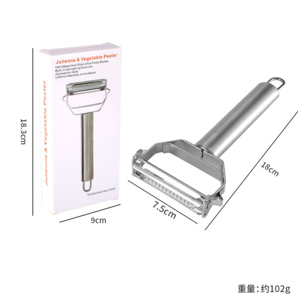 Stainless Steel Double-head Peeler